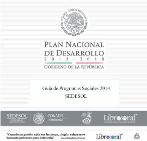  Guia de Programas Sociales Sedesol 2014